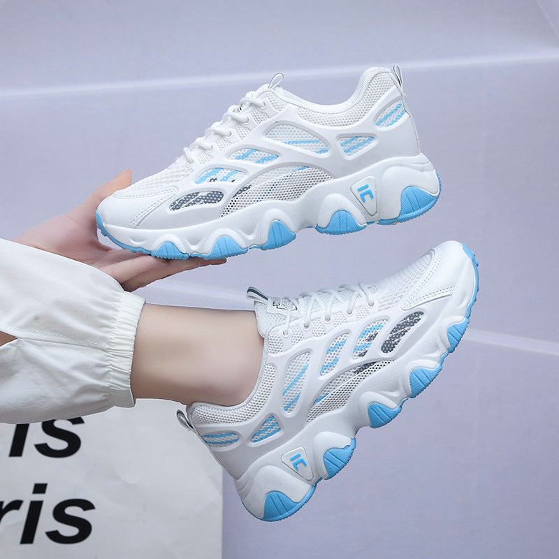Wave Sole Flats Sneakers