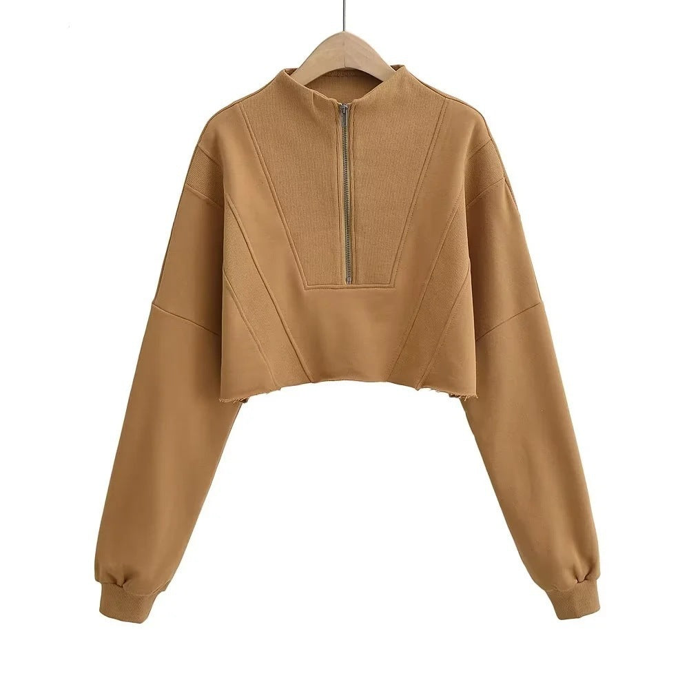 Loose Zip Sweater