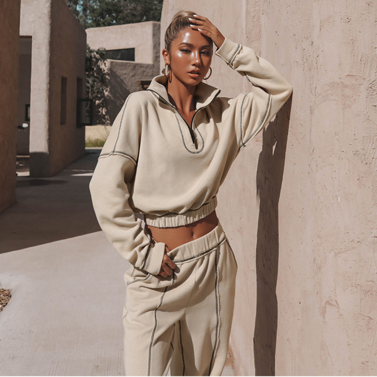 Turtleneck Sweatshirt