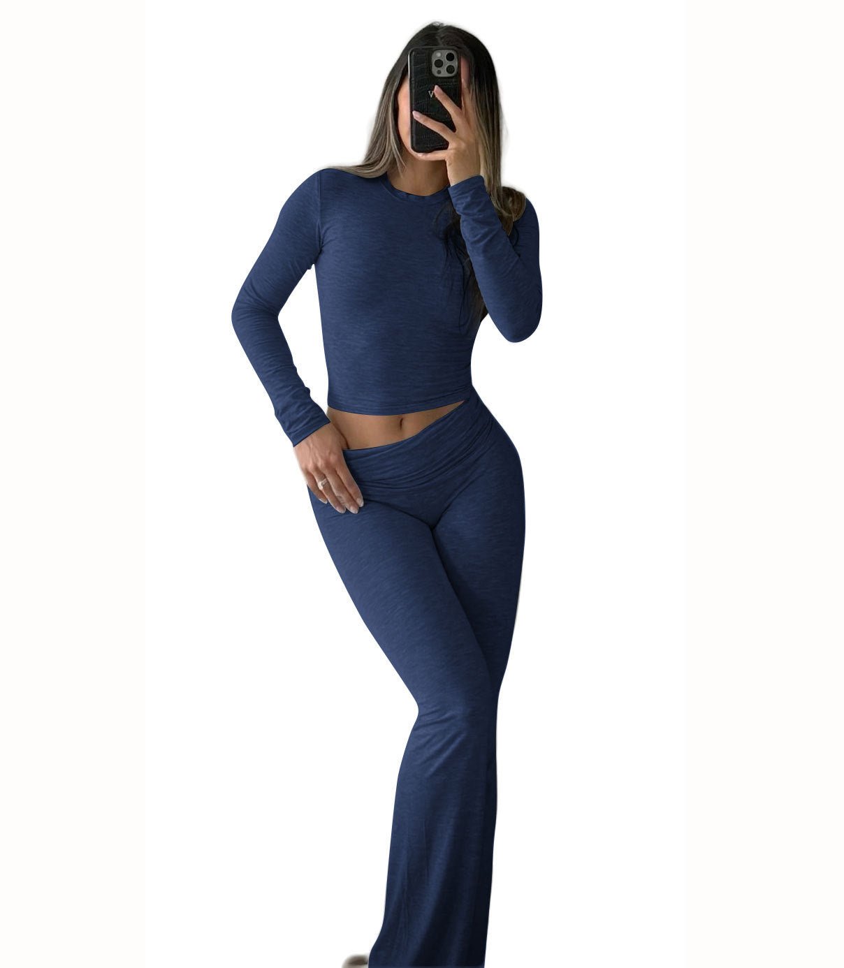 Foldable Flared Pants