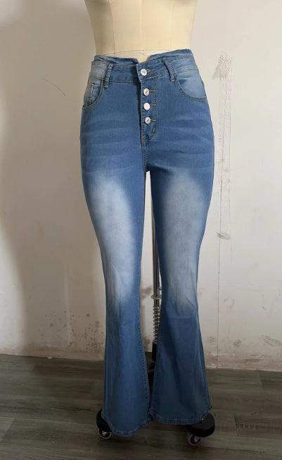 Street Style Denim Pants