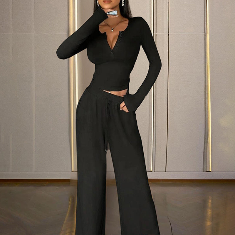 Sexy V-Neck Pants