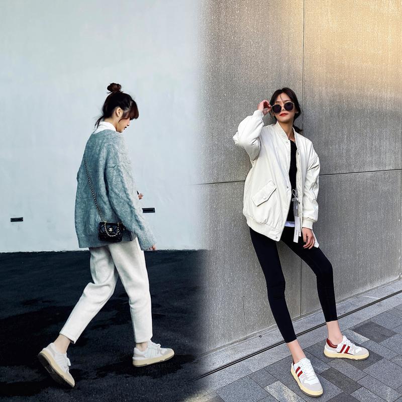 Soled White Shoes