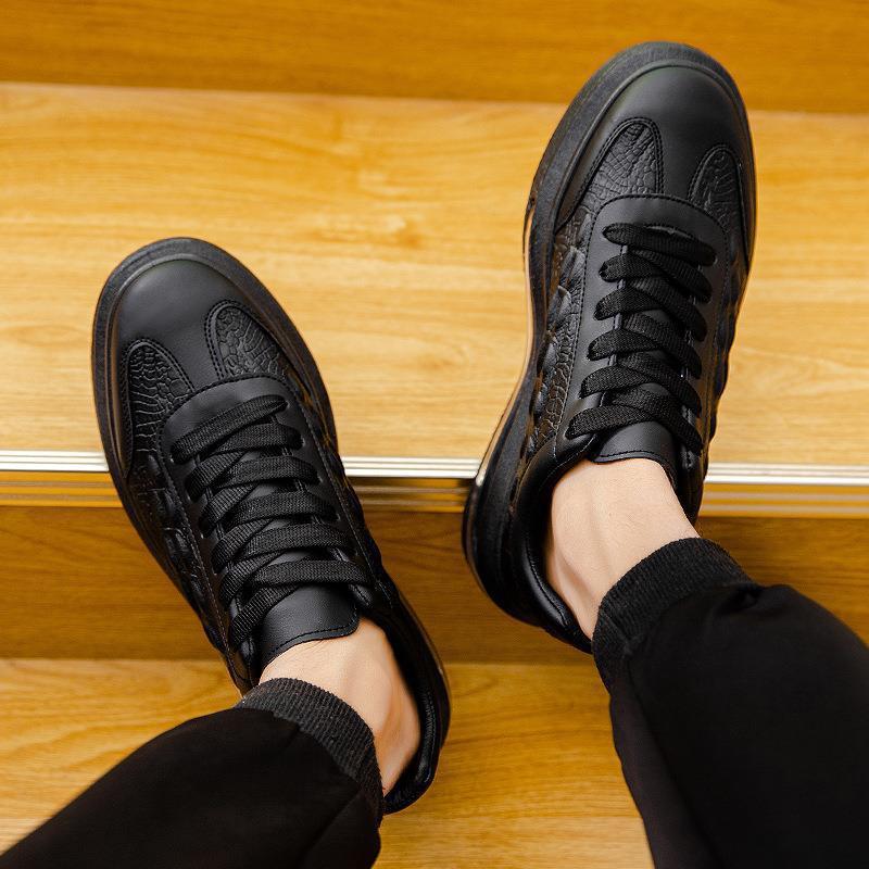 Trendy Leather Sneakers