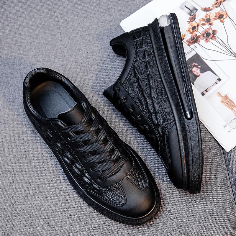 Trendy Leather Sneakers