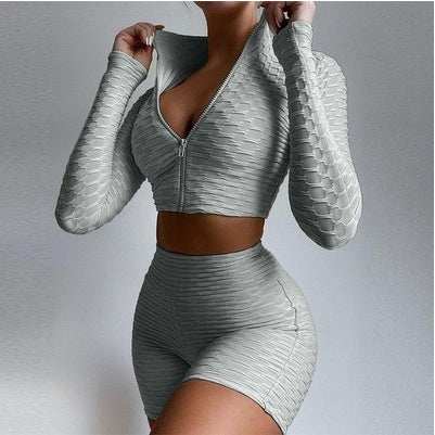 Product Information:
Size: S M L XL
Color classification: gray, brown, blue, black, orange
Item No.: 0000
Applicable object: female
Top and bottom loYoga Sportswear LeggingsHOODIES & JACKETSROBS FASHIONSWEAR 114'SROBS FASHIONSWEAR 114’SYoga Sportswear Leggings