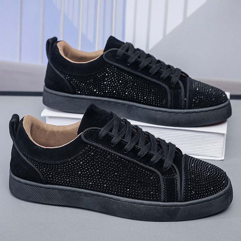 Product information:
 
 Pattern: solid color
 
 Lining material: Mesh
 
 Applicable sports: Universal
 
 Color: all black, black and white, pure black plus velvet, bHong Kong Style ShoesMENS SNEAKERSROBS FASHIONSWEAR 114'SROBS FASHIONSWEAR 114’SHong Kong Style Shoes