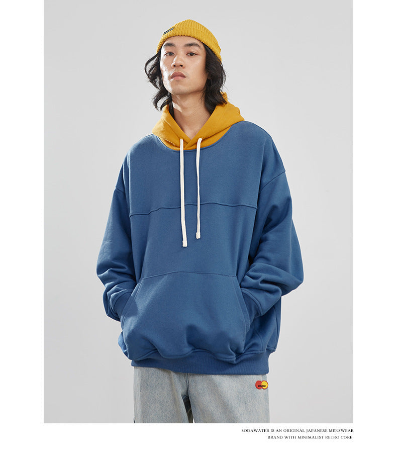 Colorblock Patch Sweatshirt