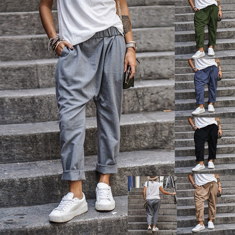 Waist Harem Pants