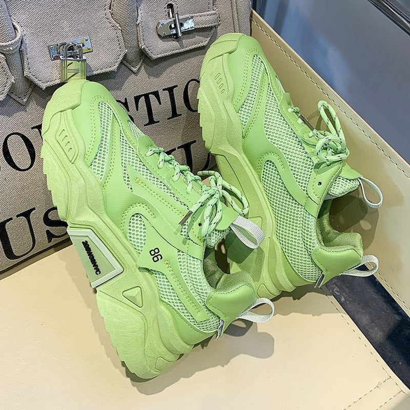 Candy-colored IncreaseSneakers