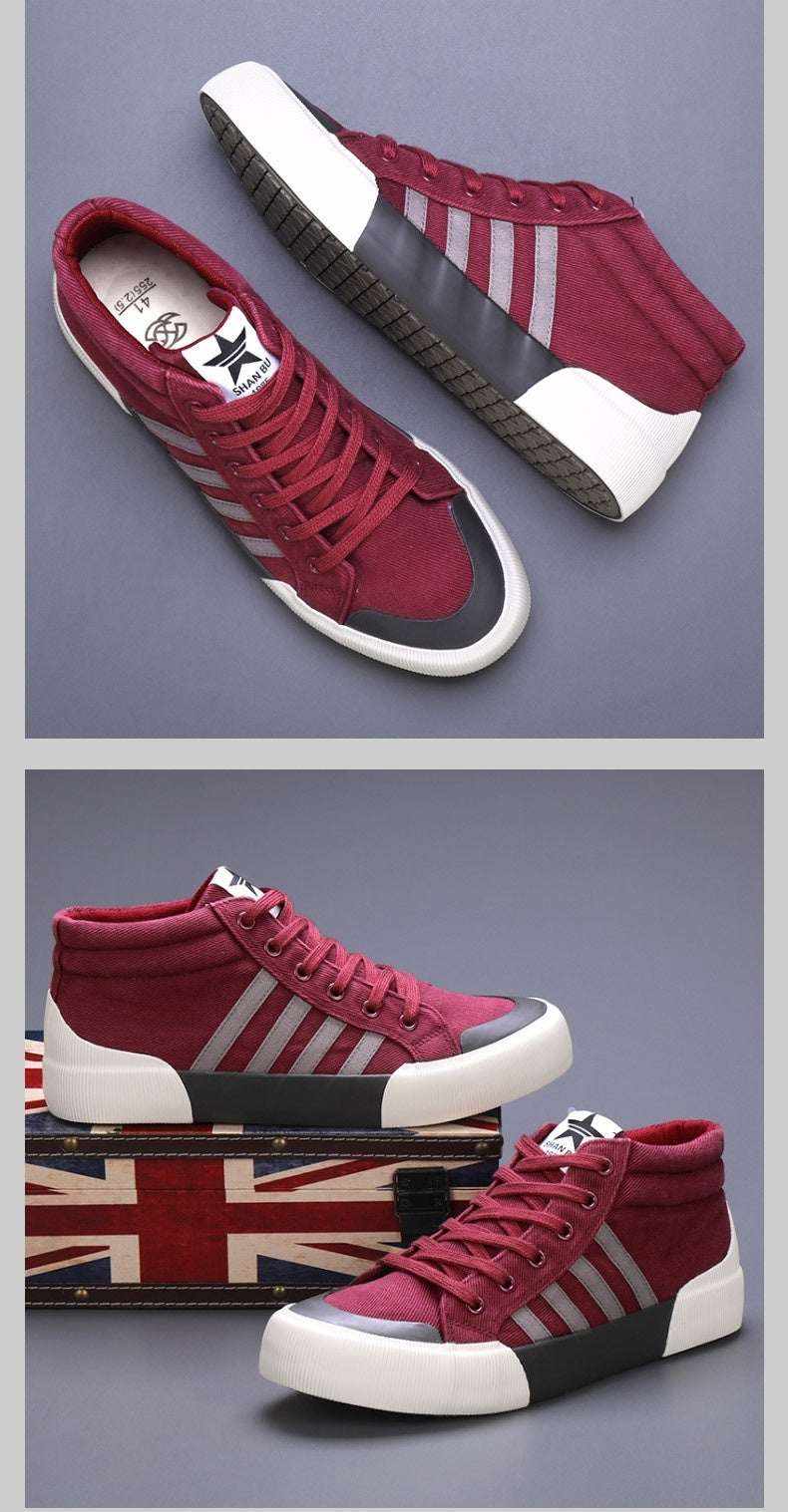 High-Top CanvasMENS SNEAKERSROBS FASHIONSWEAR 114'SROBS FASHIONSWEAR 114’SHigh-Top Canvas