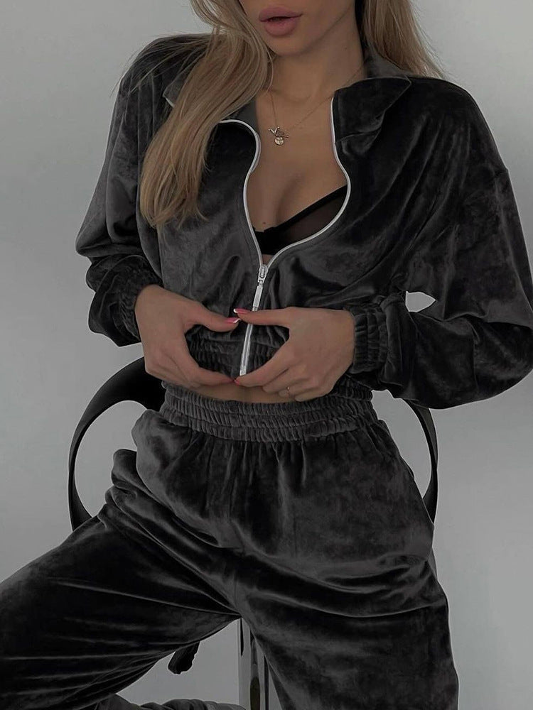 Zipper Cardigan Sweater