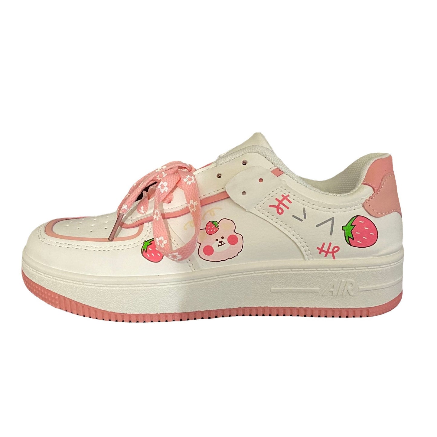 Strawberry Bear Sneakers