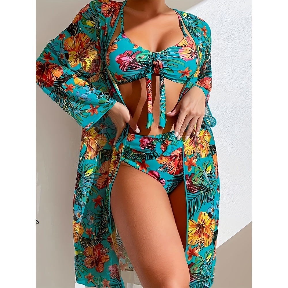 Flower Hot Swimsuit