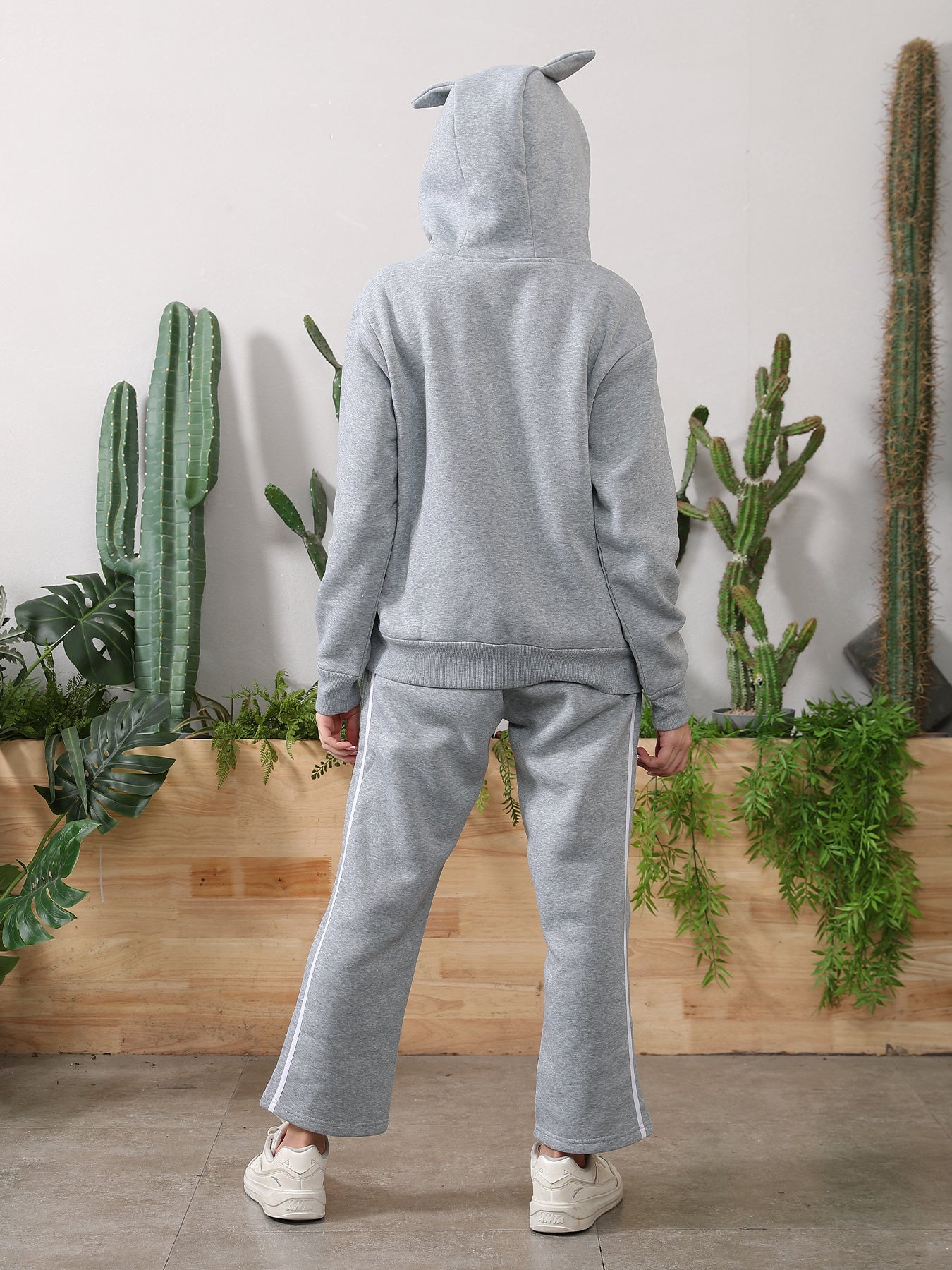 Long Hoodie Set