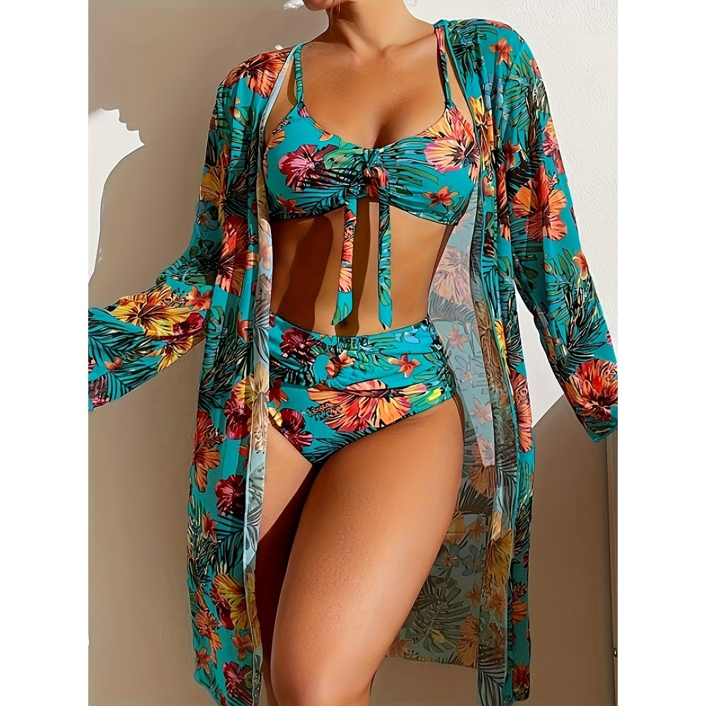 Flower Hot Swimsuit