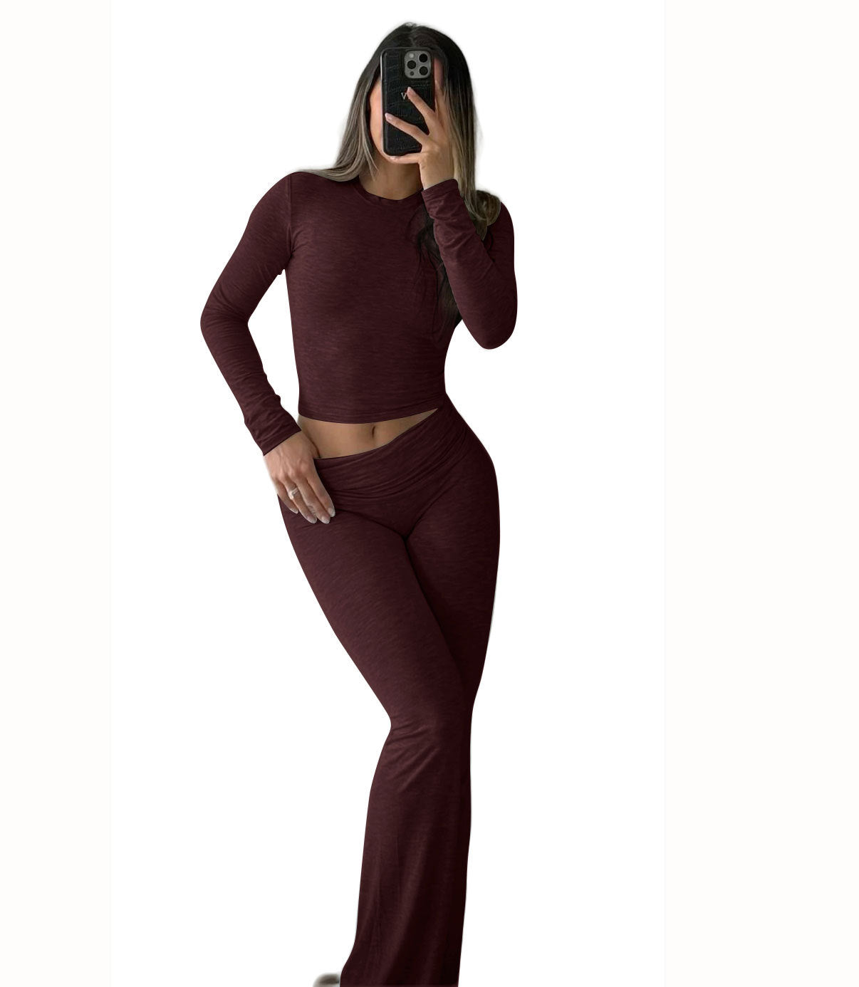 Foldable Flared Pants