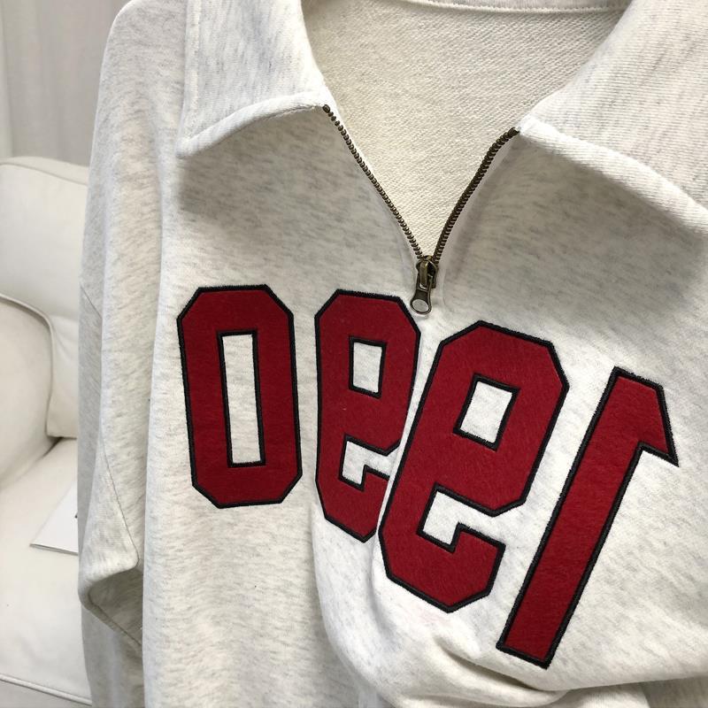 Lapel Sweatshirt