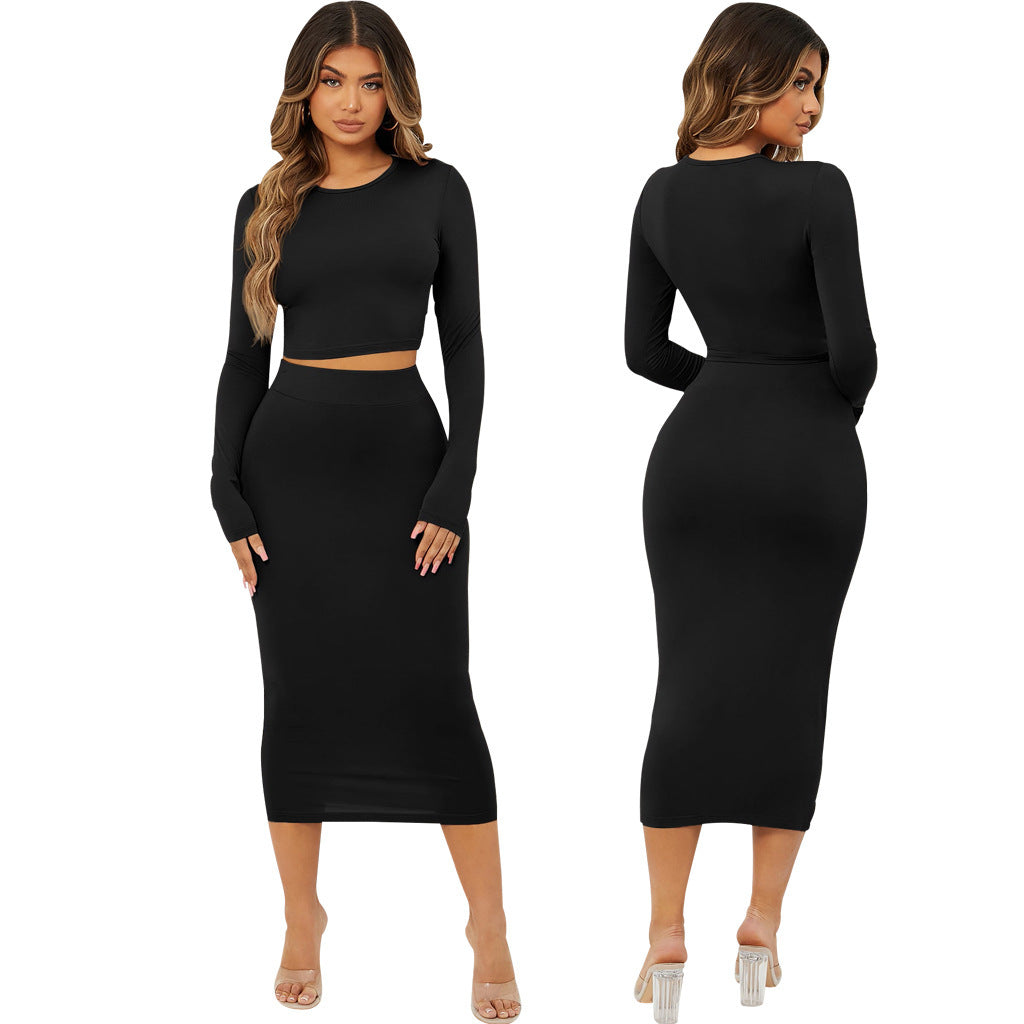 Black Piece Set Dress