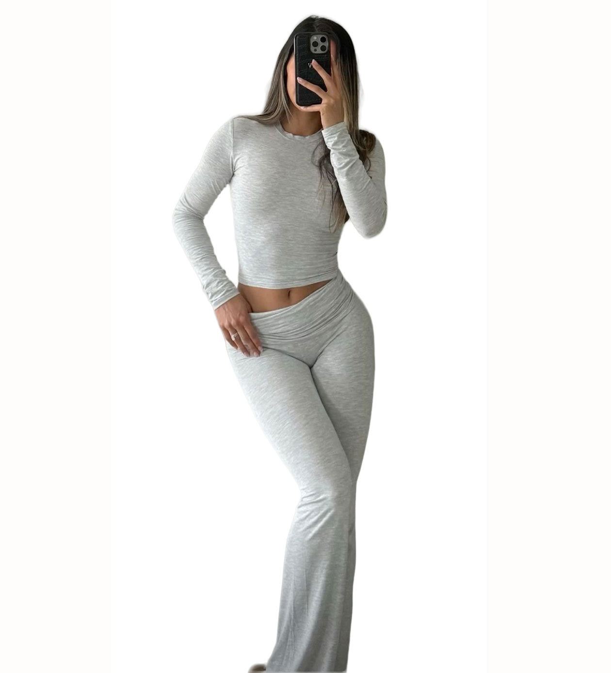 Foldable Flared Pants