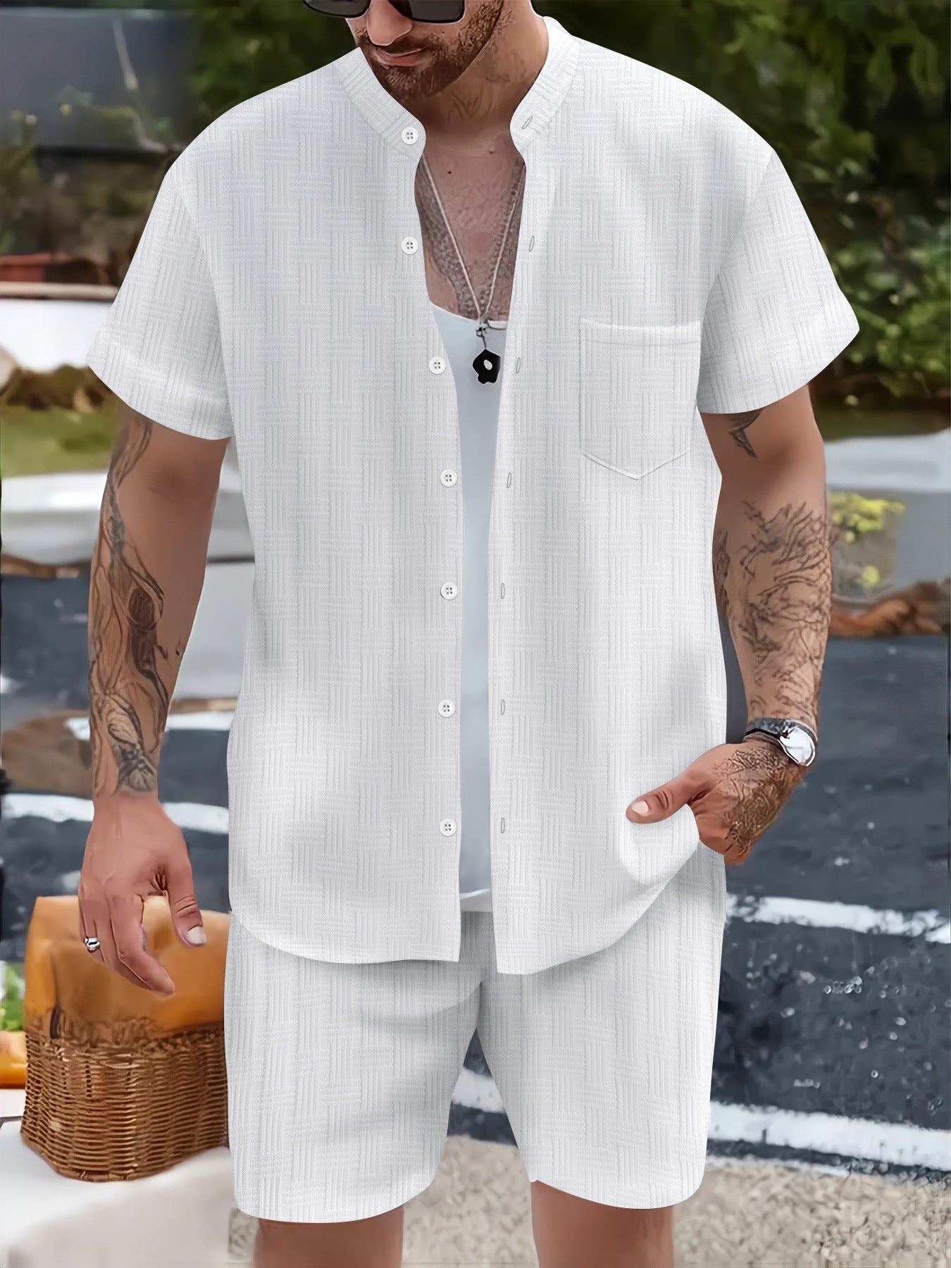 Henry Collar Shorts