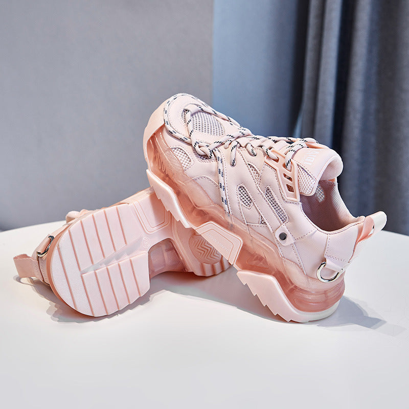Soled Mesh Sneakers