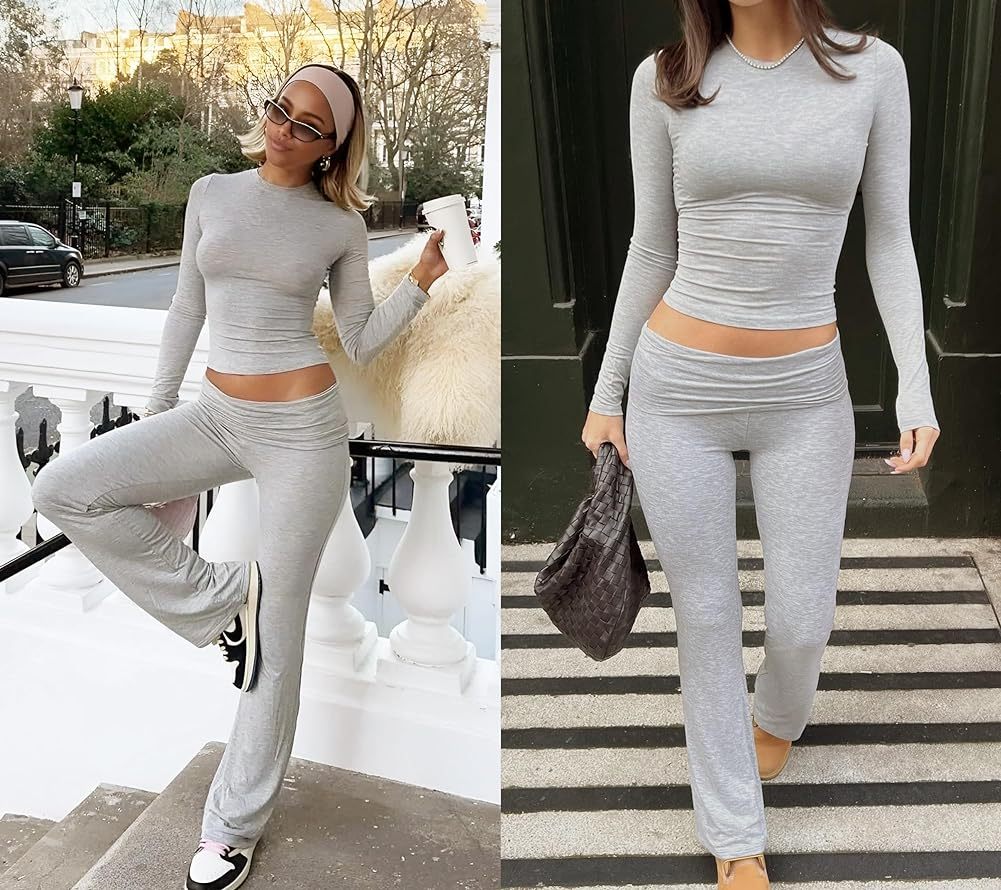 Foldable Flared Pants