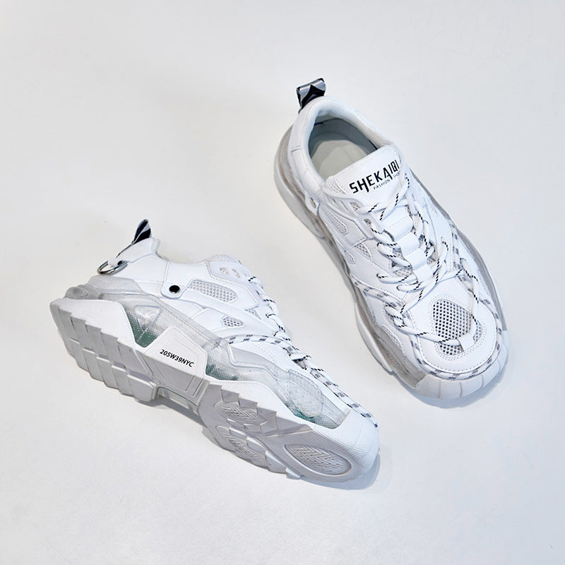 Soled Mesh Sneakers