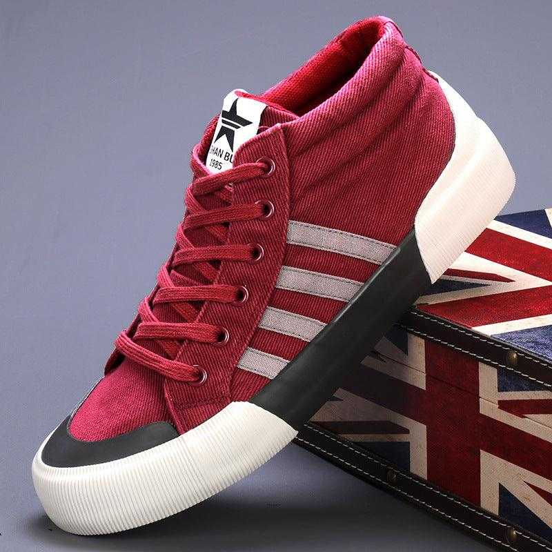 High-Top CanvasMENS SNEAKERSROBS FASHIONSWEAR 114'SROBS FASHIONSWEAR 114’SHigh-Top Canvas