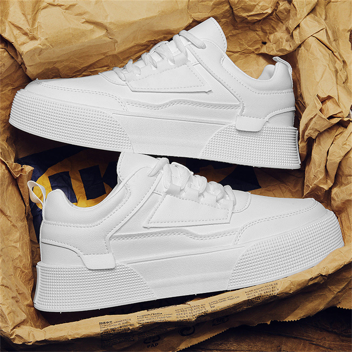 White Casual Sneakers