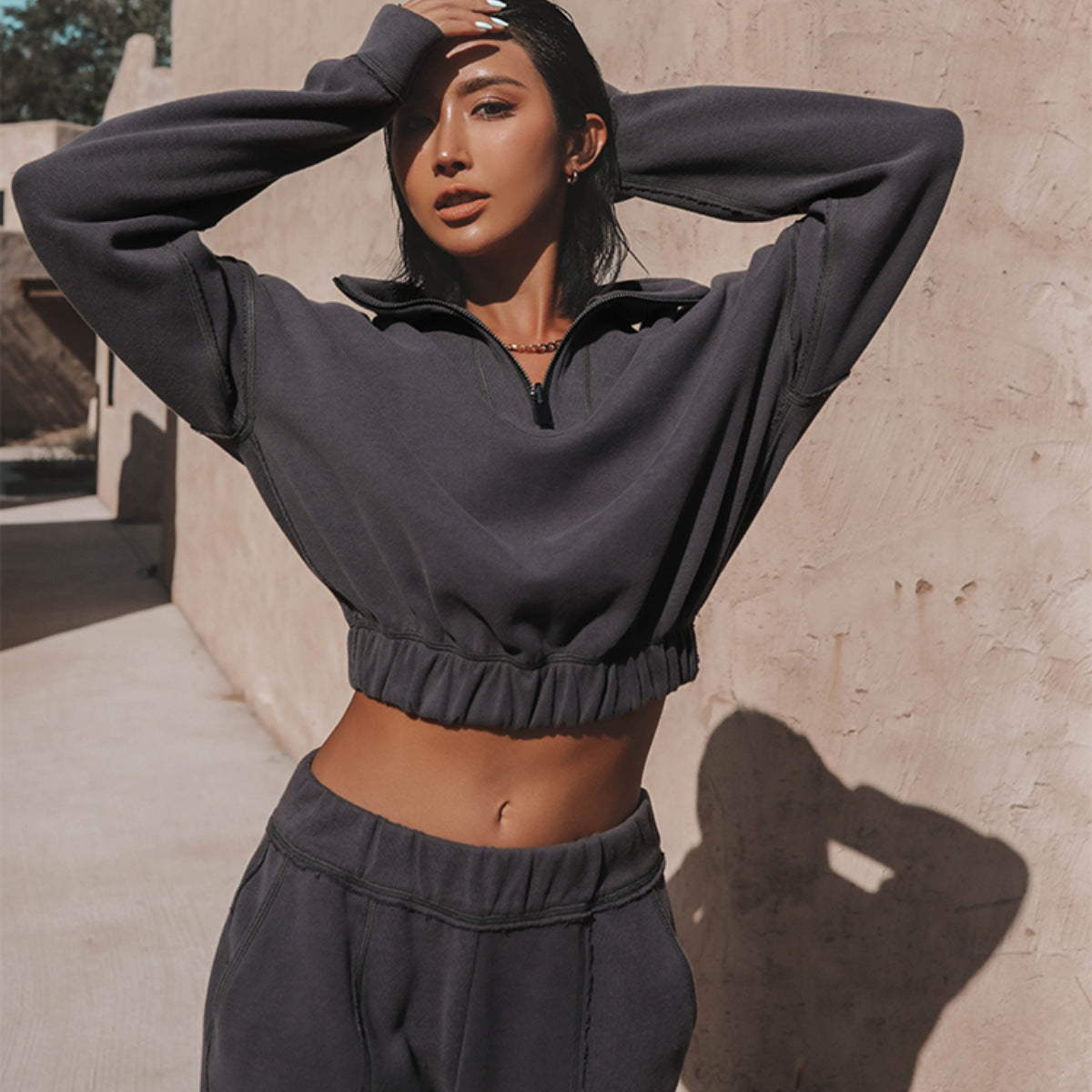 Turtleneck Sweatshirt
