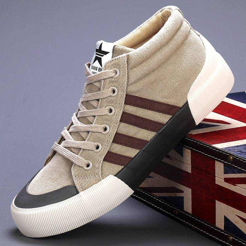High-Top CanvasMENS SNEAKERSROBS FASHIONSWEAR 114'SROBS FASHIONSWEAR 114’SHigh-Top Canvas