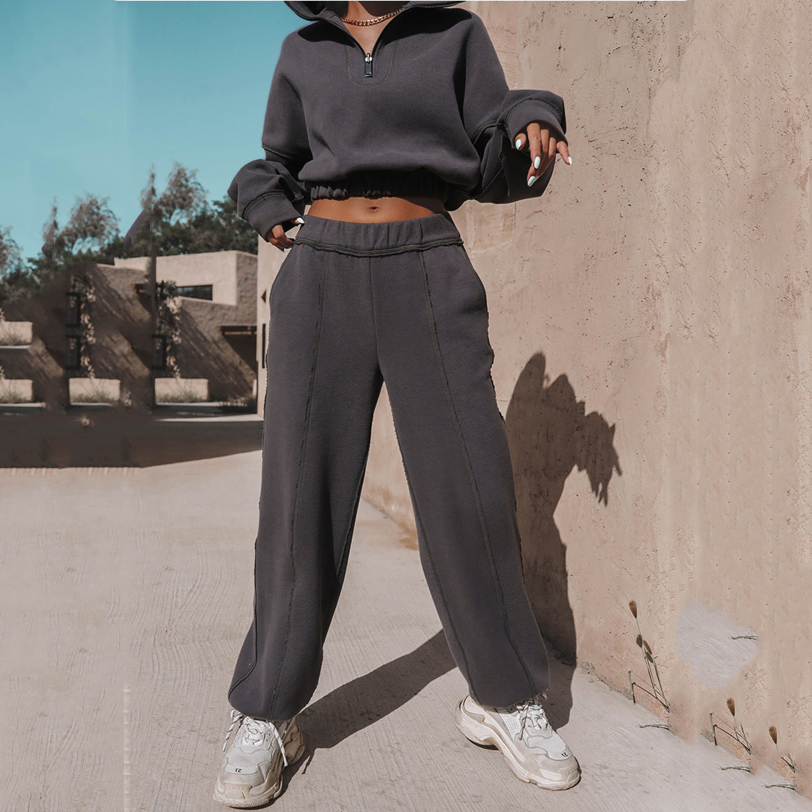 Turtleneck Sweatshirt