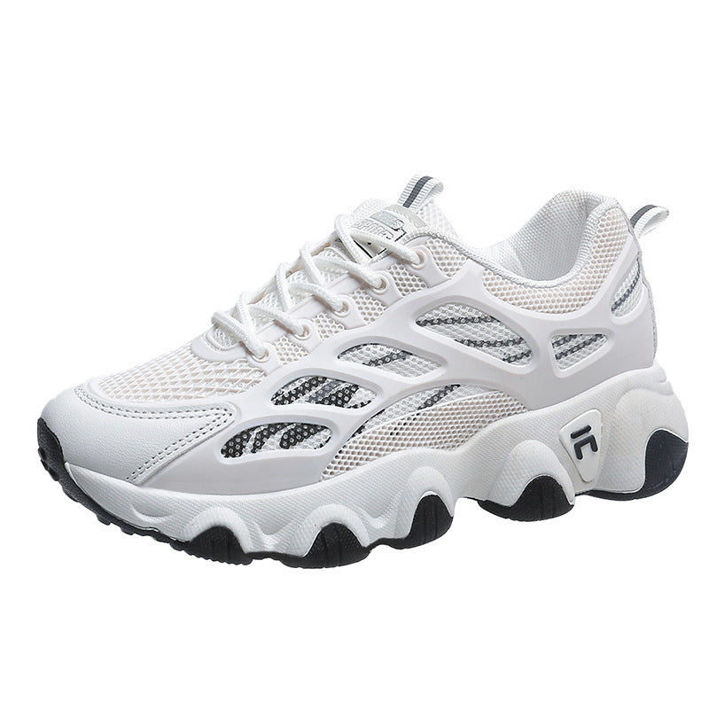 Wave Sole Flats Sneakers
