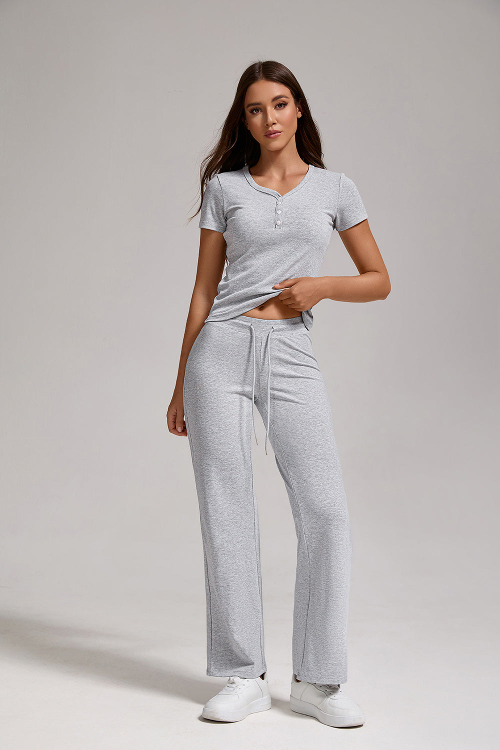 Waisted Flared Pants