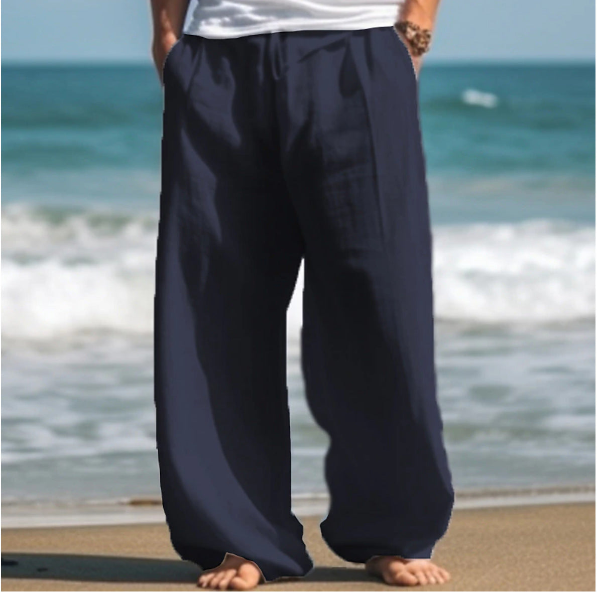 Beach Solid Straight