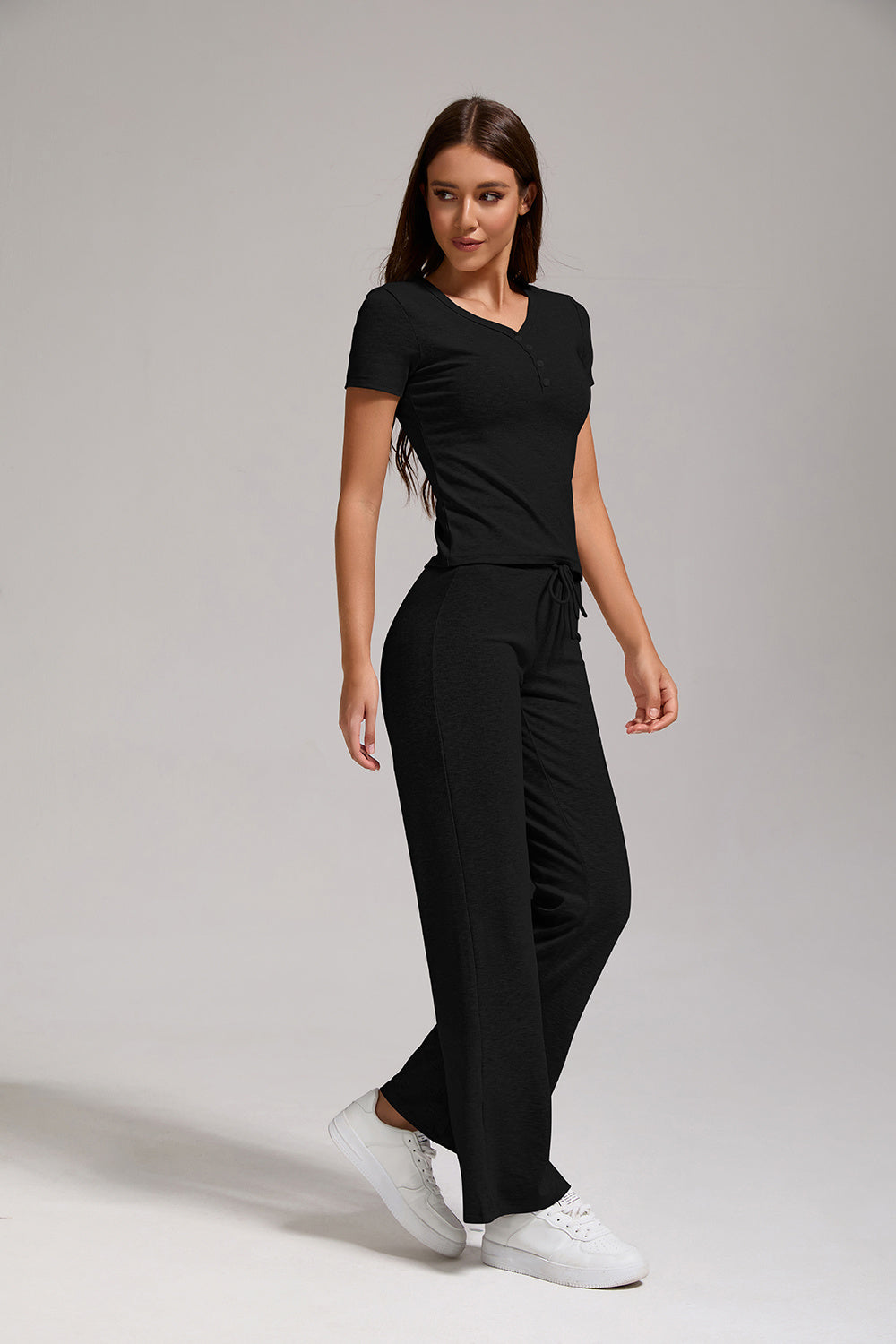Waisted Flared Pants