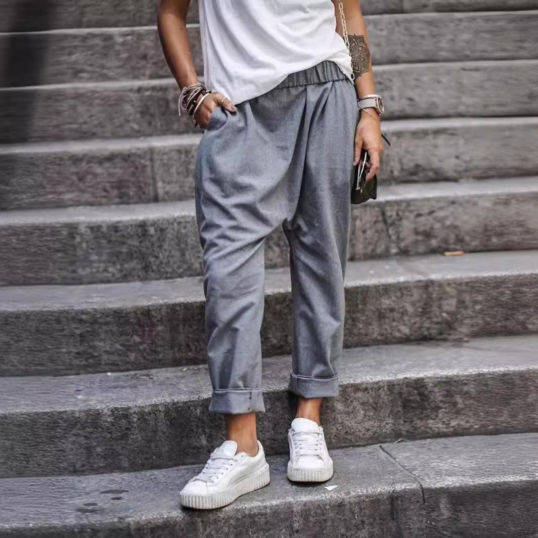 Waist Harem Pants