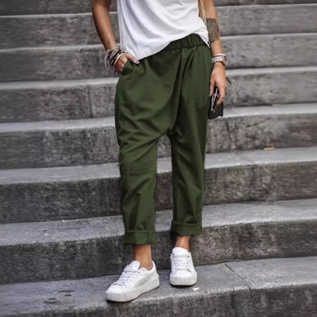 Waist Harem Pants