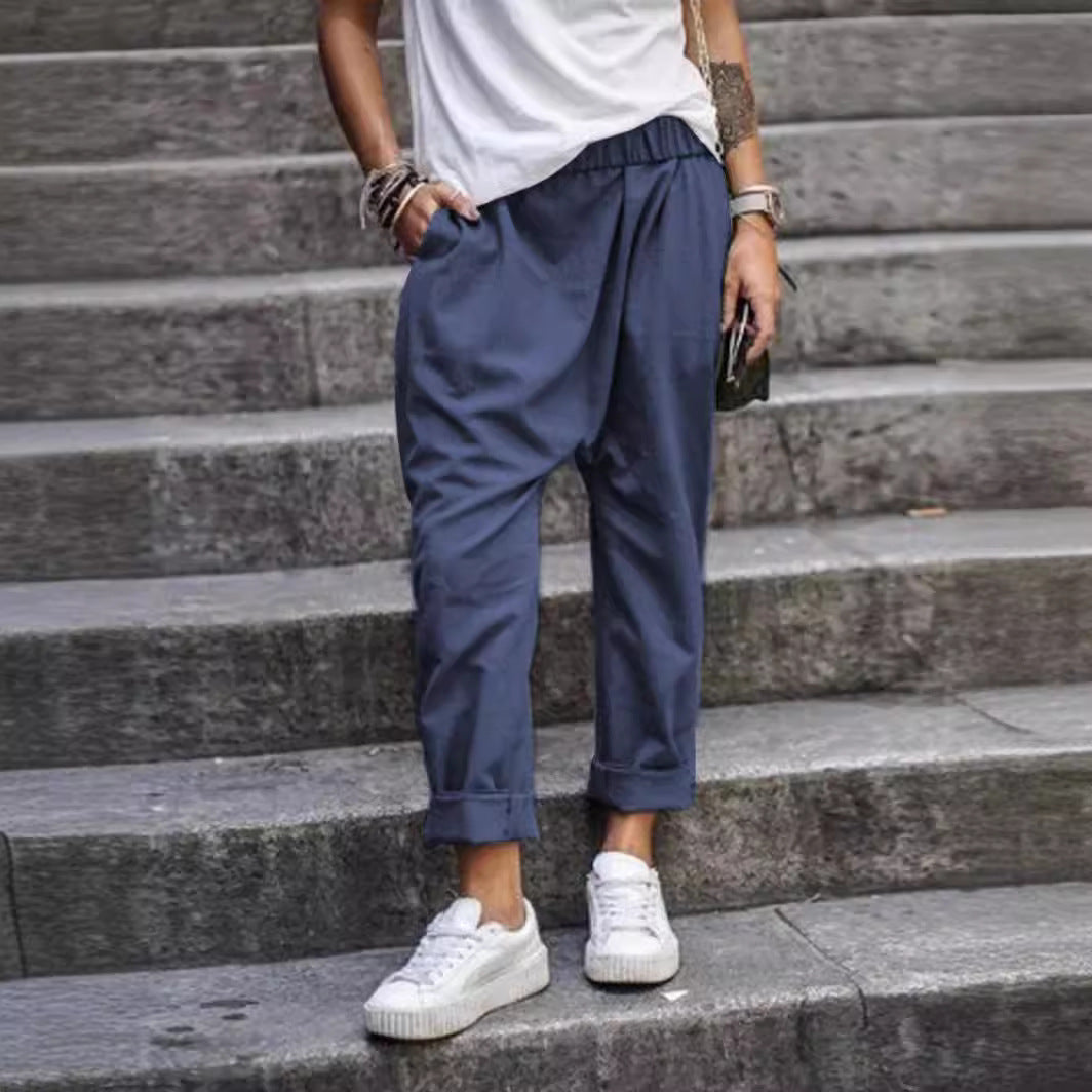 Waist Harem Pants