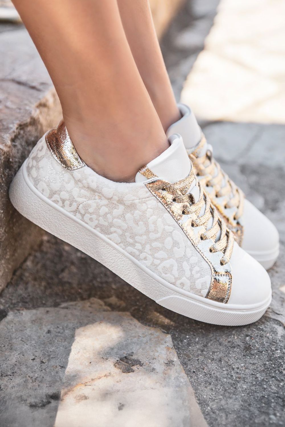 Leopard White Sneaker