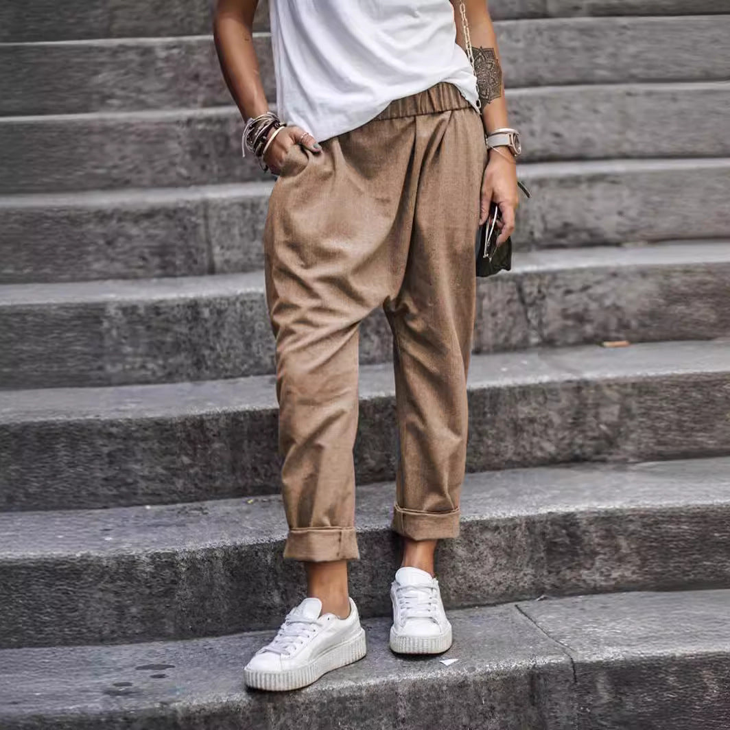 Waist Harem Pants