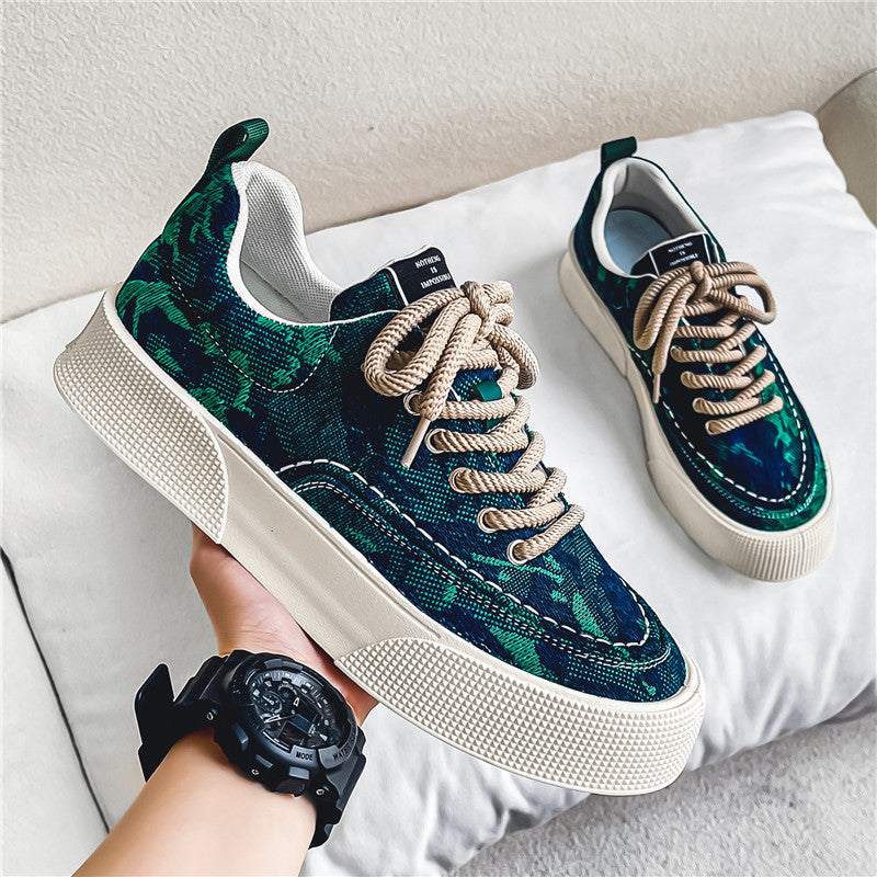 Product information:
Pattern: Printing
Lining material: Mesh
Applicable sports: Universal
Color: black, blue, green, dark green
Upper height: low top
Versatile SneakersMENS SNEAKERSROBS FASHIONSWEAR 114'SROBS FASHIONSWEAR 114’SVersatile Sneakers