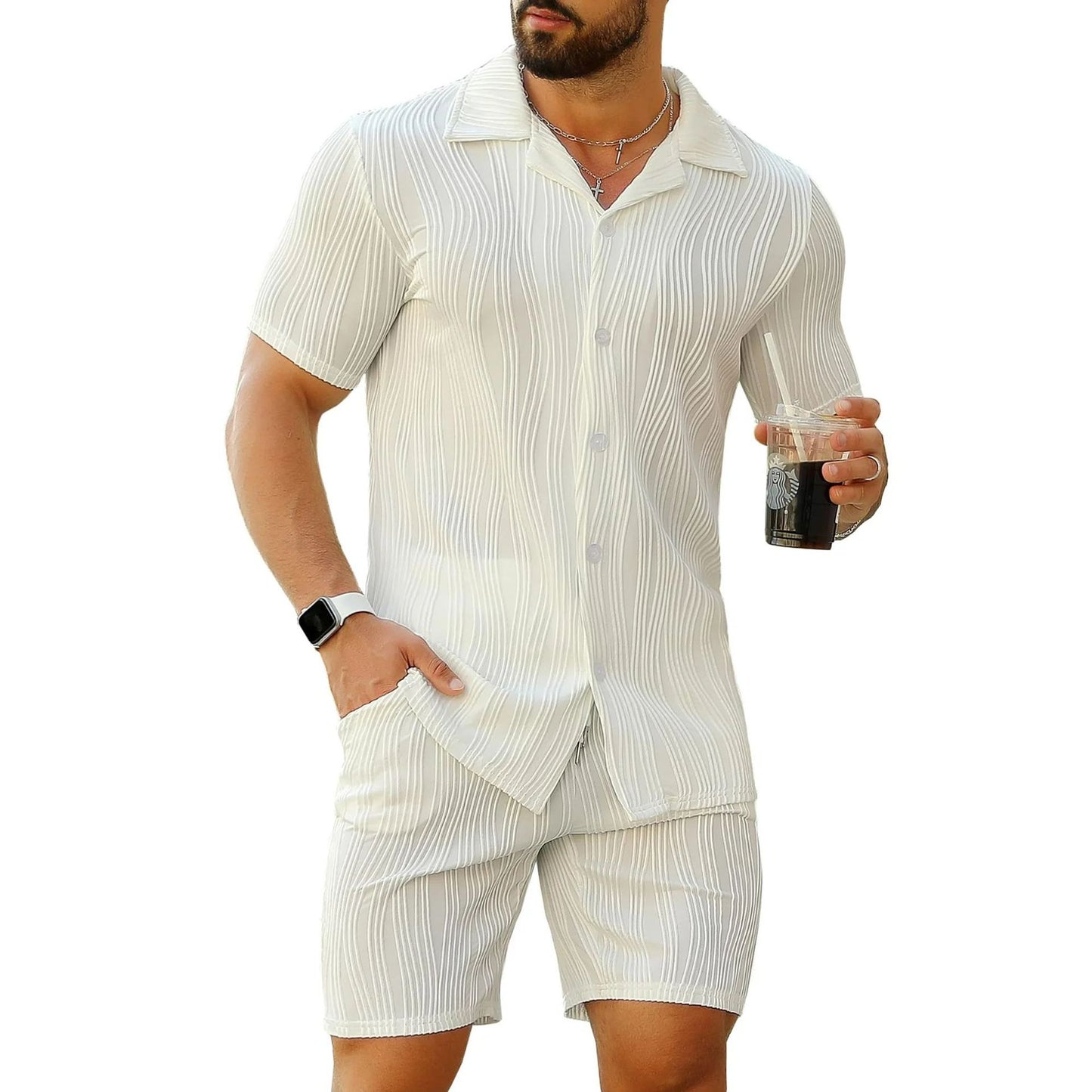 Wave Pattern Suit
