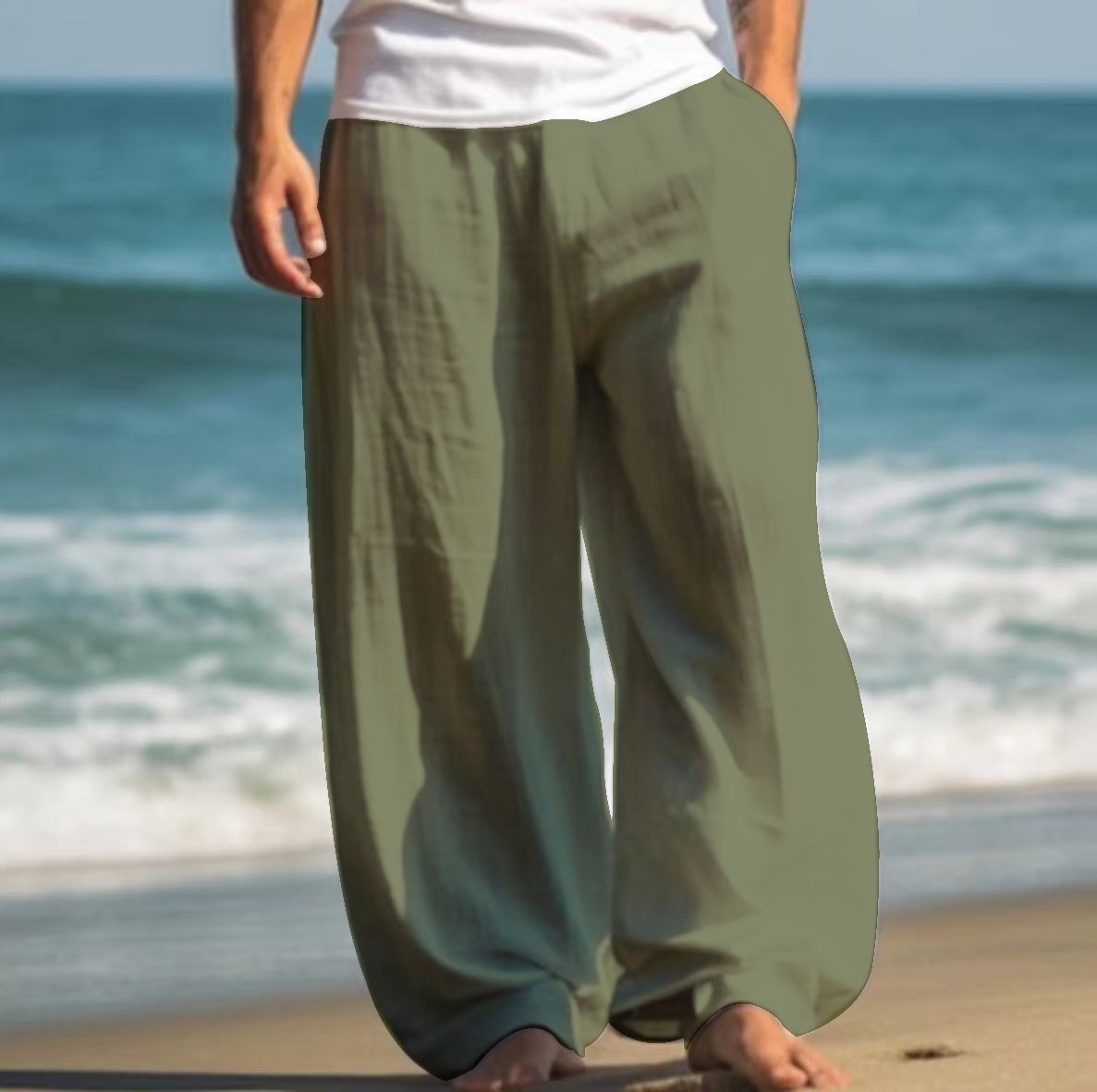 Beach Solid Straight