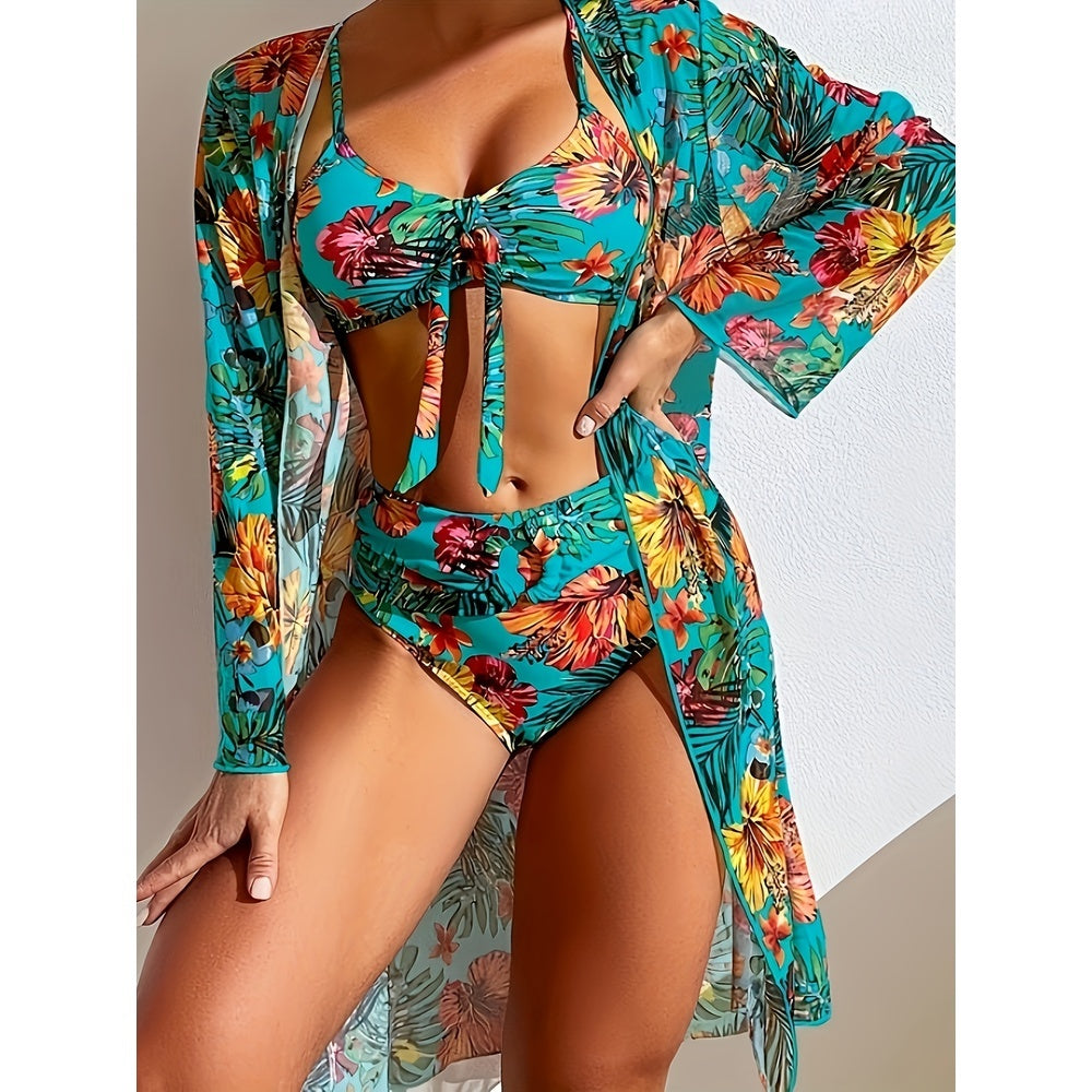 Flower Hot Swimsuit