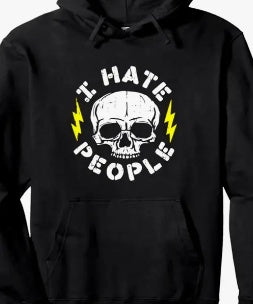 I hate People Hoodie