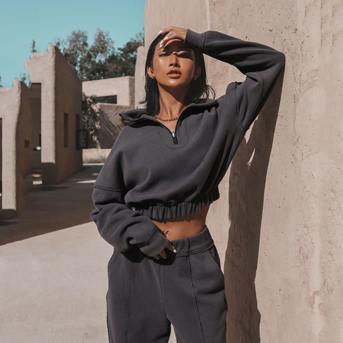 Turtleneck Sweatshirt