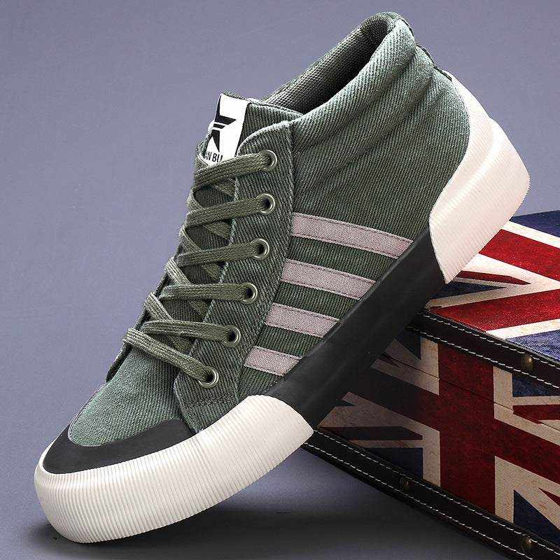 High-Top CanvasMENS SNEAKERSROBS FASHIONSWEAR 114'SROBS FASHIONSWEAR 114’SHigh-Top Canvas