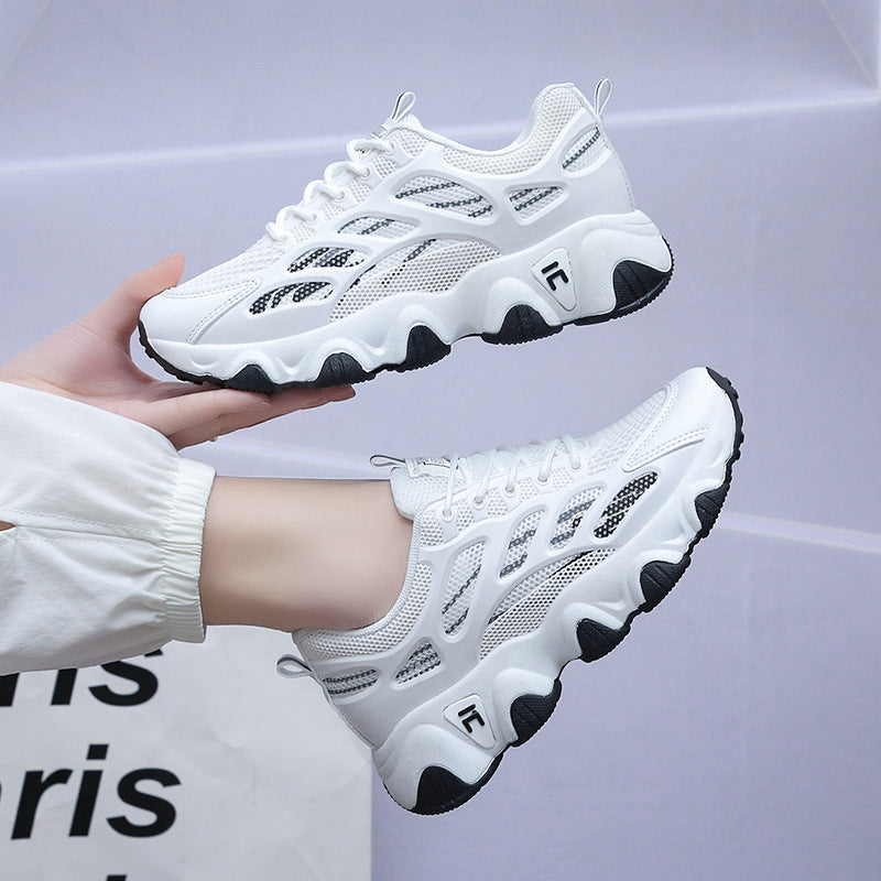 Wave Sole Flats Sneakers